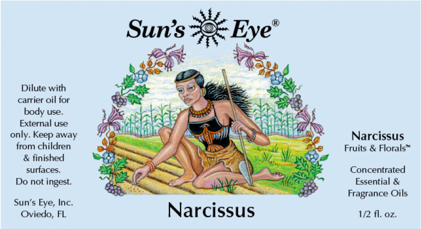 Narcissus Oil Blend At Labeshops, Home Decor, Fashion - Mysticism Clipart (900x900), Png Download