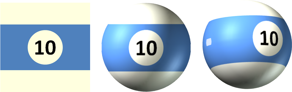 Balls3 - Pool Clipart (1043x367), Png Download