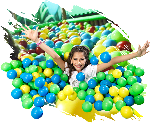 It's A Jungle In Here - Inflatable Clipart (614x503), Png Download