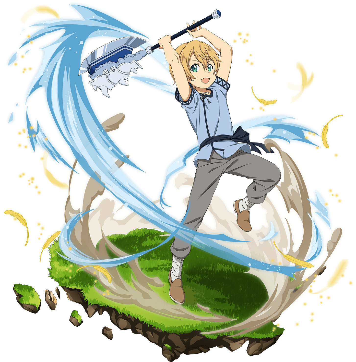 View Fullsize Eugeo Image - Sword Art Online Memory Defrag Eugeo Clipart (1500x1500), Png Download