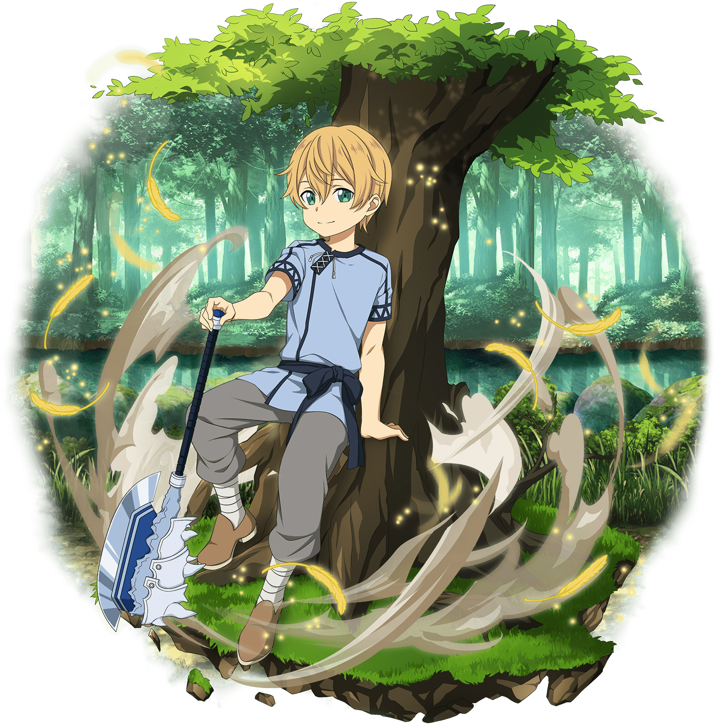 View Fullsize Eugeo Image - Kirito Alicization Sao Md Clipart (1500x1500), Png Download