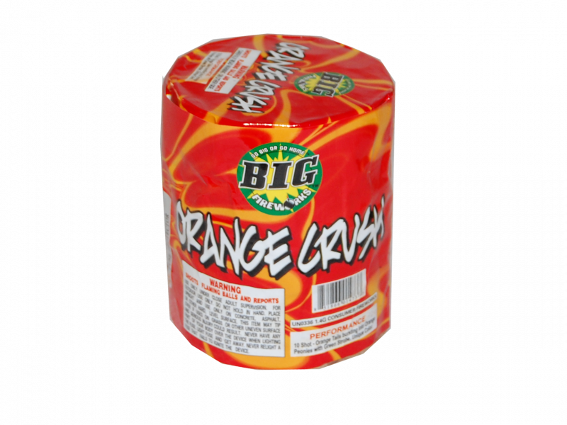Orange Crush - Fireworks Clipart (800x600), Png Download