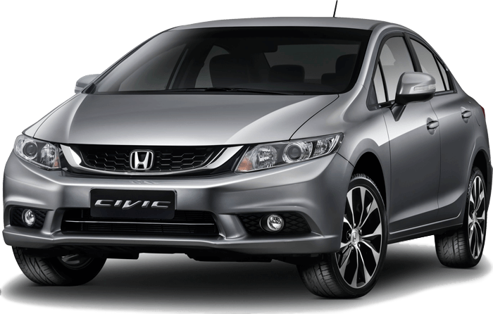 0km Honda Civic Hlig - Honda Civic Preto Png Clipart (700x446), Png Download