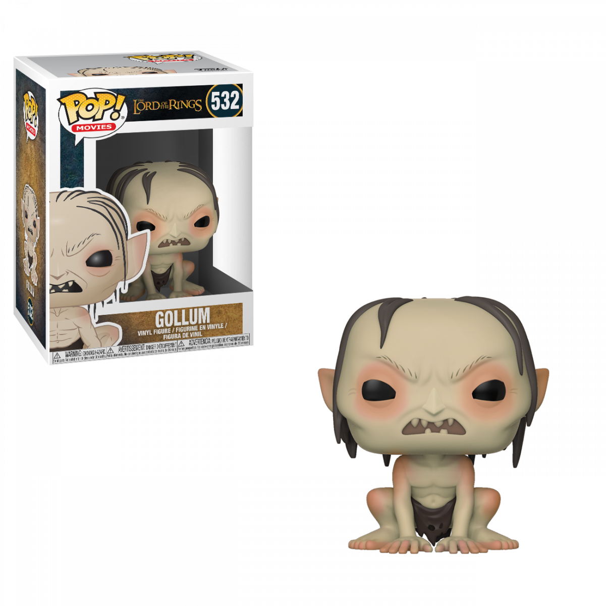 Gollum 532 Funko Pop - Funko Pop Gollum Clipart (1500x1200), Png Download