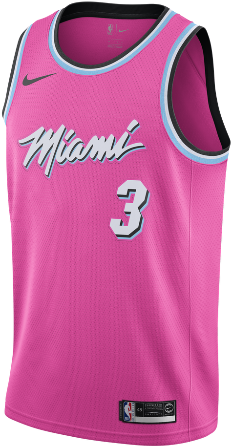 Dwyane Wade Nike Swingman Jersey - Dwyane Wade Miami Vice Jersey Clipart (960x960), Png Download