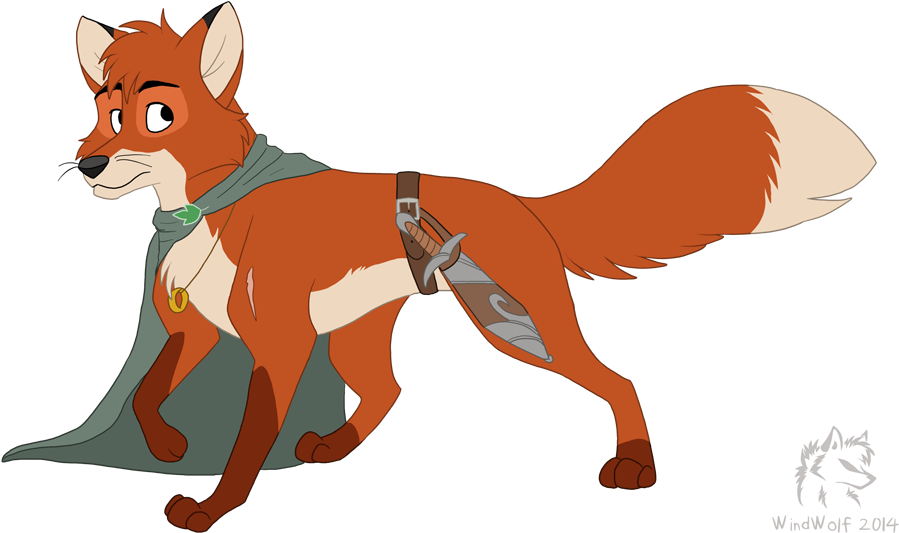 Tod As Frodo - Swift Fox Clipart (996x615), Png Download