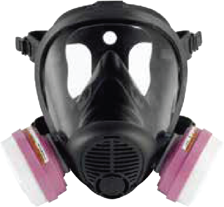 Honeywell Full Face Mask - Masque Cartouche Clipart (1121x796), Png Download