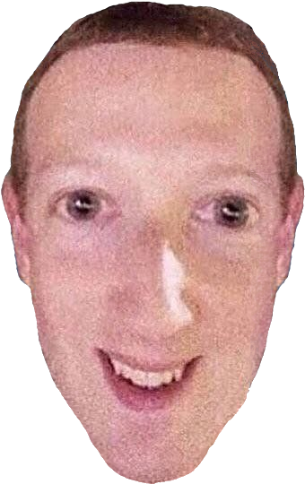 10269682 - Mark Zuckerberg Selfie Meme Clipart (639x628), Png Download