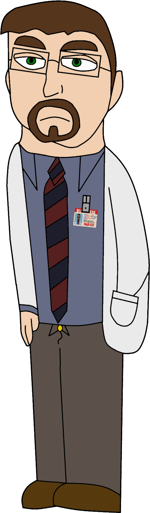 I Went And Drew Gordon Freeman, So I Thought I'd Post - Cartoon Clipart (2592x1936), Png Download