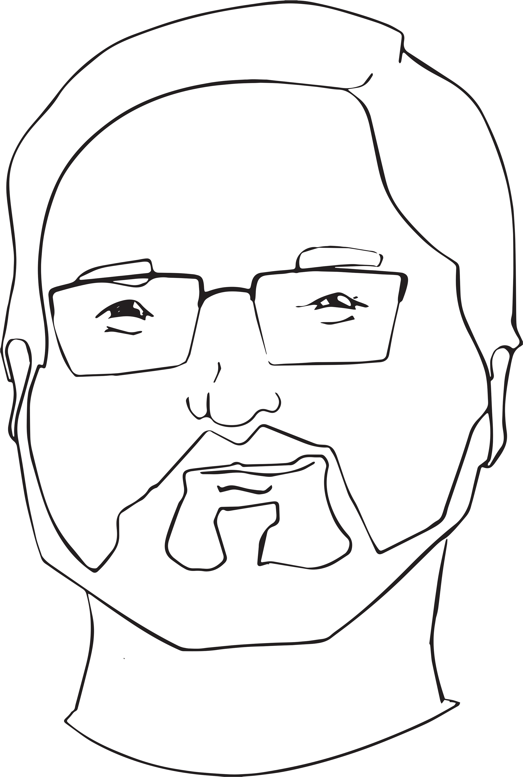 An Illustration Made For Cards Against Humanity's Concert - Sketch Clipart (3840x3840), Png Download