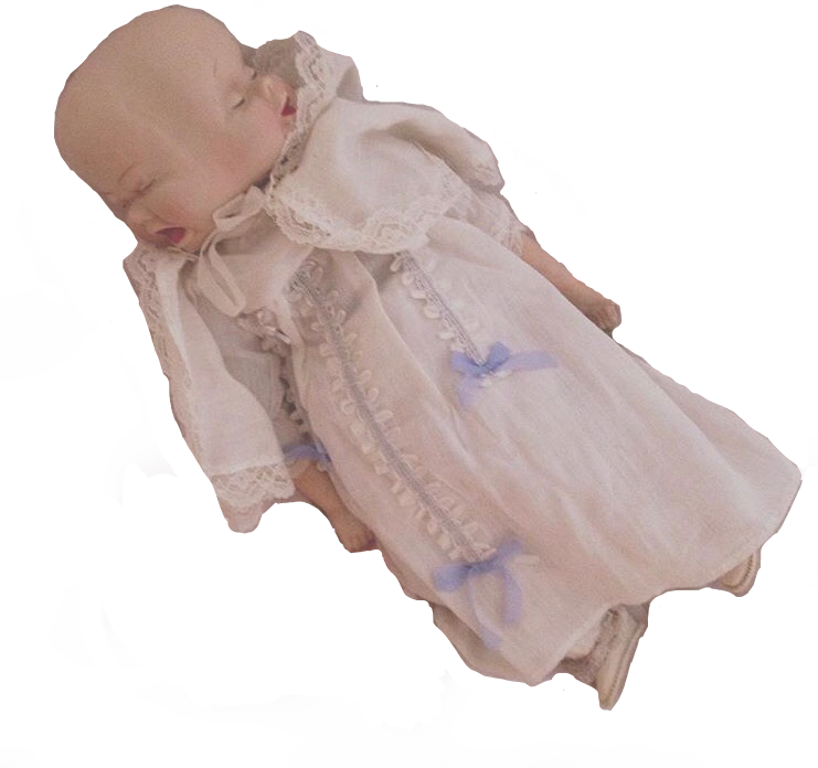 #doll #vintagedopl #creepy #cute #creepy Doll #baby - Toddler Clipart (741x696), Png Download