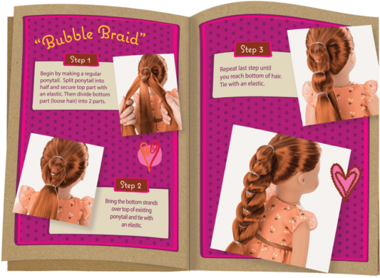 Bd31071 Patrice Hairplay Doll Style Guide - Brochure Clipart (600x600), Png Download