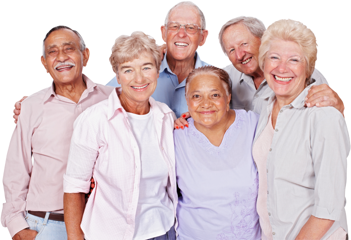 “on Behalf Of Our Entire Family We Want To Thank The - Happy Old People Png Clipart (800x533), Png Download