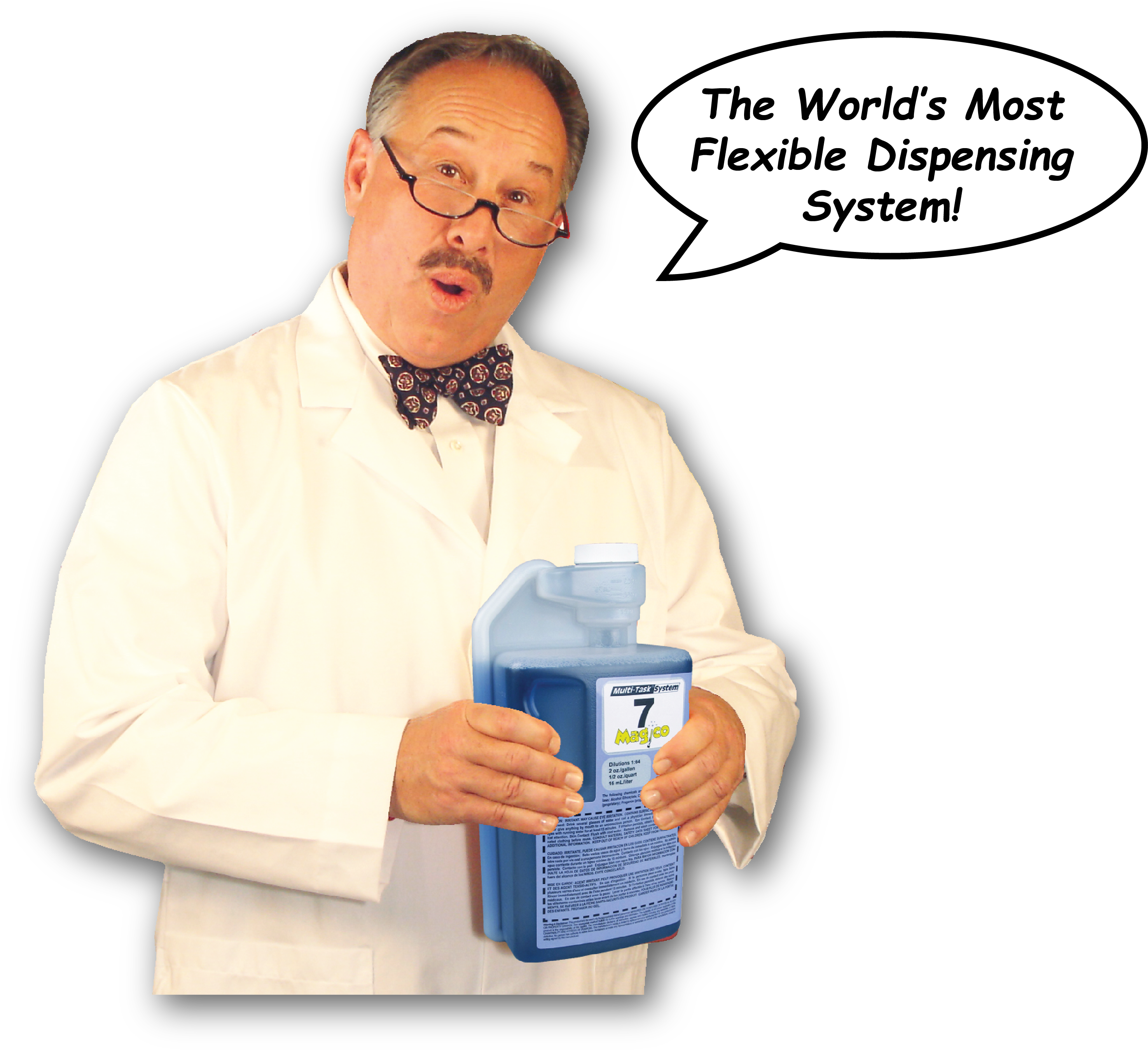 Multi Shine Glass And Multi Surface Cleaner - Senior Citizen Clipart (2953x2701), Png Download