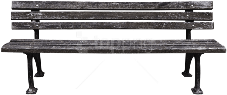 Free Png Wooden Bench Png Png Images Transparent - Metal Bench Transparent Background Clipart (850x372), Png Download
