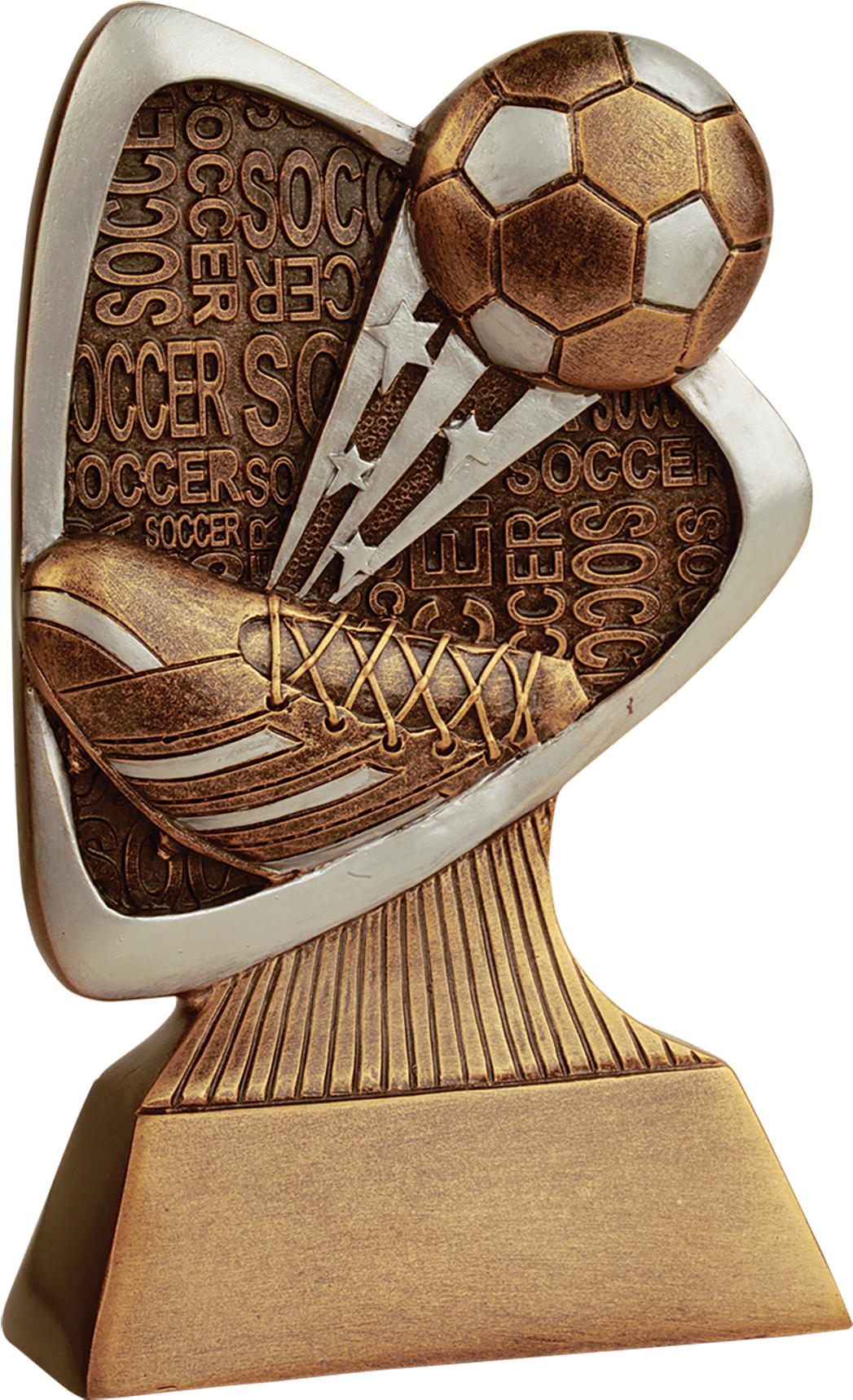 Soccer - B & C Trophies Clipart (1800x1800), Png Download