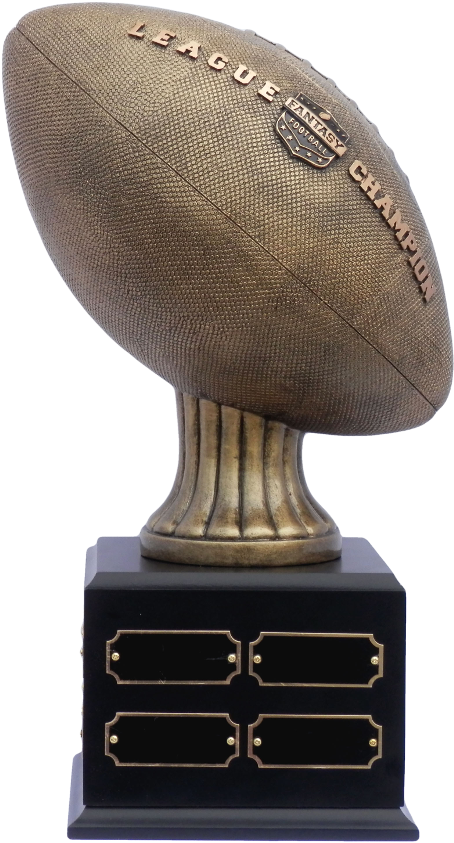 League Champion Fantasy Football Perpetual Trophy -side - Trophy Clipart (900x900), Png Download