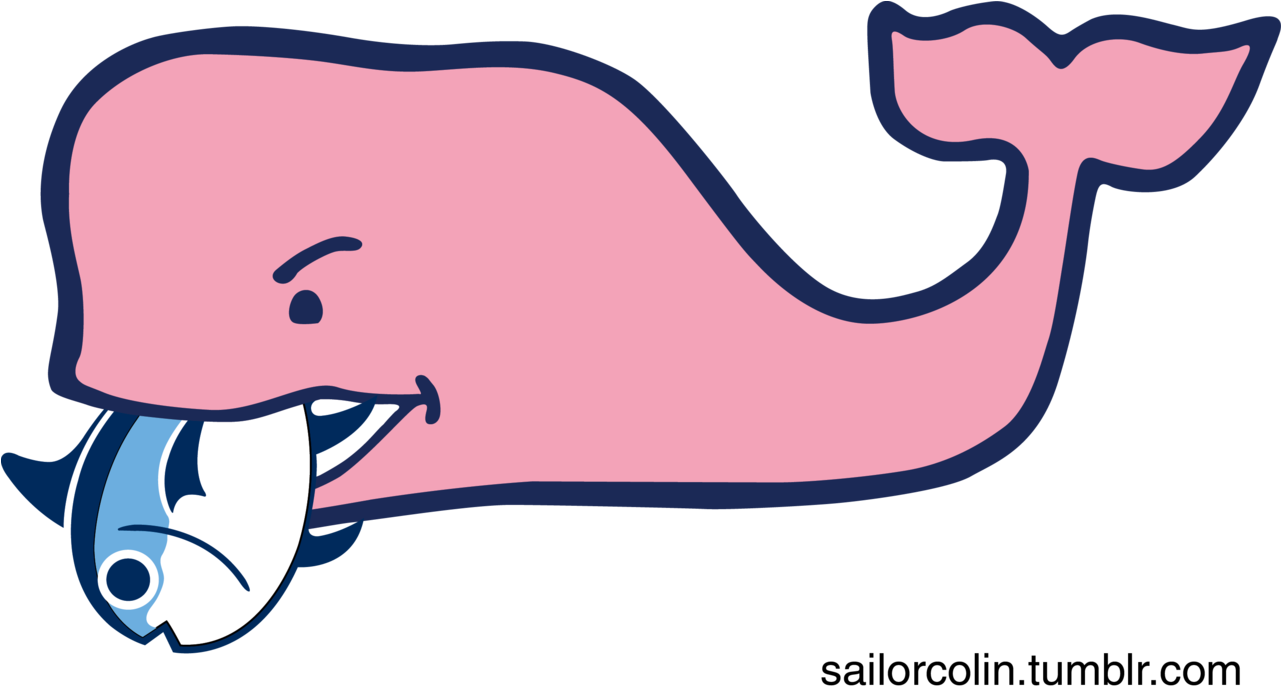 Vv > Southern Tide - Vineyard Vines Whale Png Clipart (1281x686), Png Download