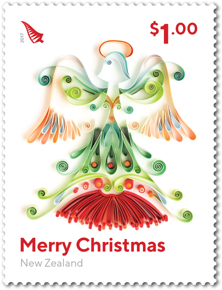 Product Listing For Christmas - New Christmas Postage Stamps 2018 Clipart (600x600), Png Download