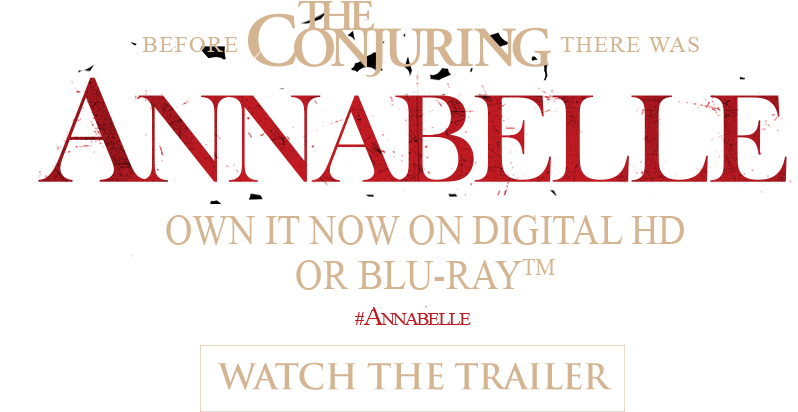 Annabelle 2 Logo Png Clipart (848x443), Png Download