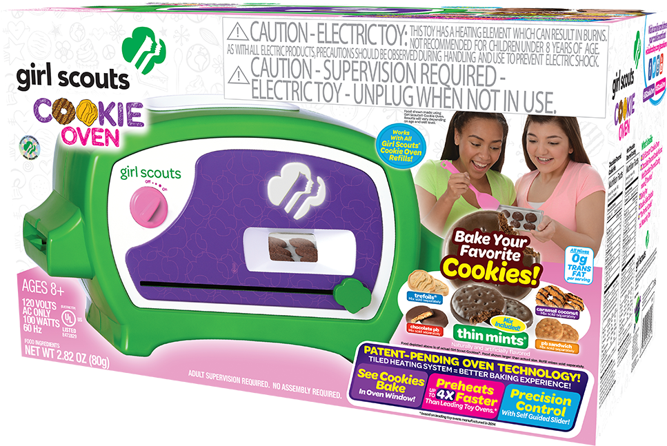 Get Baking With The Girl Scouts Cookie Oven - Regalo Niña 8 Años Clipart (1000x1000), Png Download