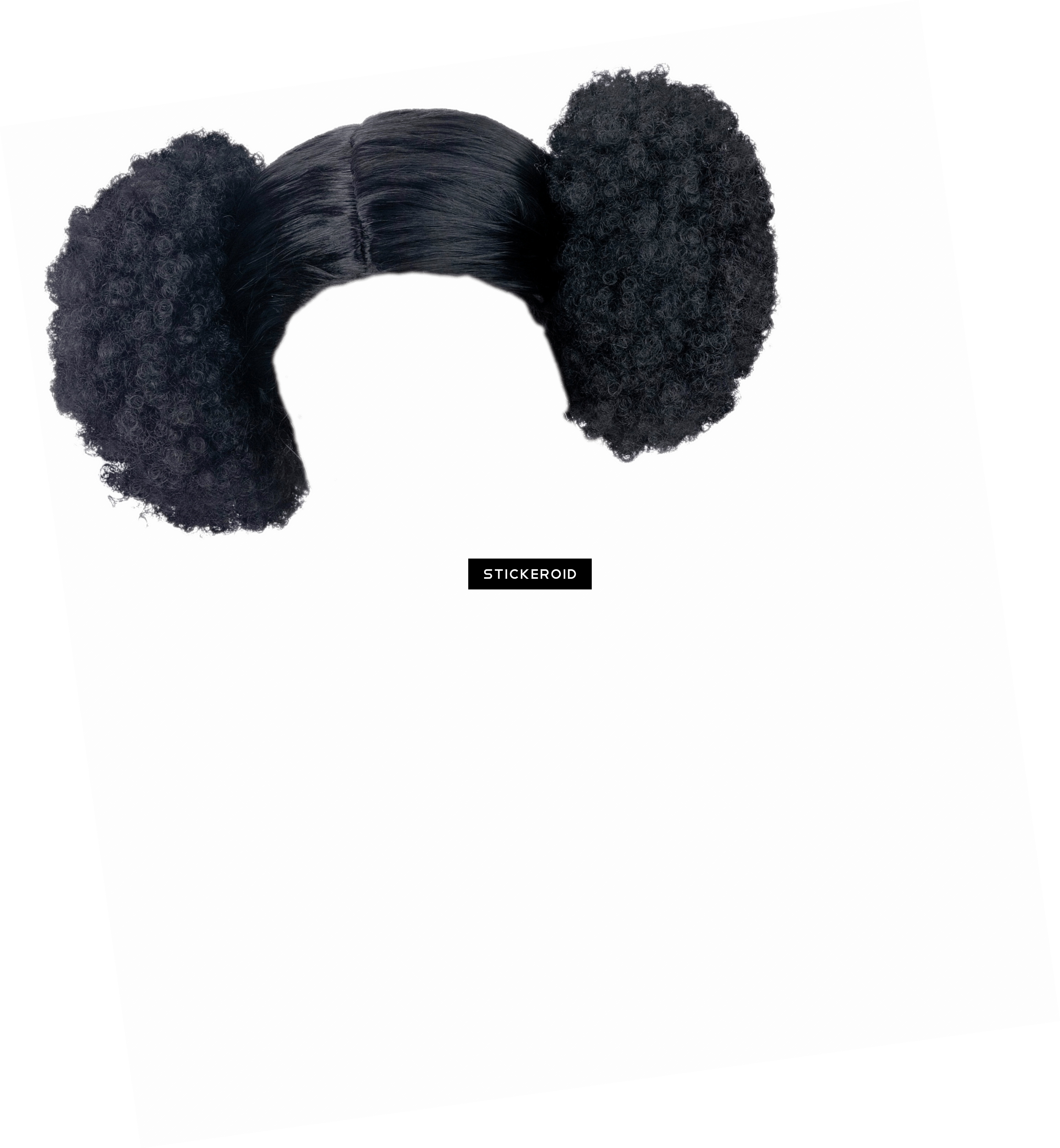 Afro Wig Png - Illustration Clipart (3090x3346), Png Download