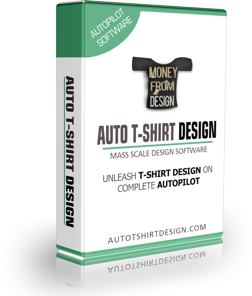 Auto T-shirt Design - Box Clipart (1000x1000), Png Download