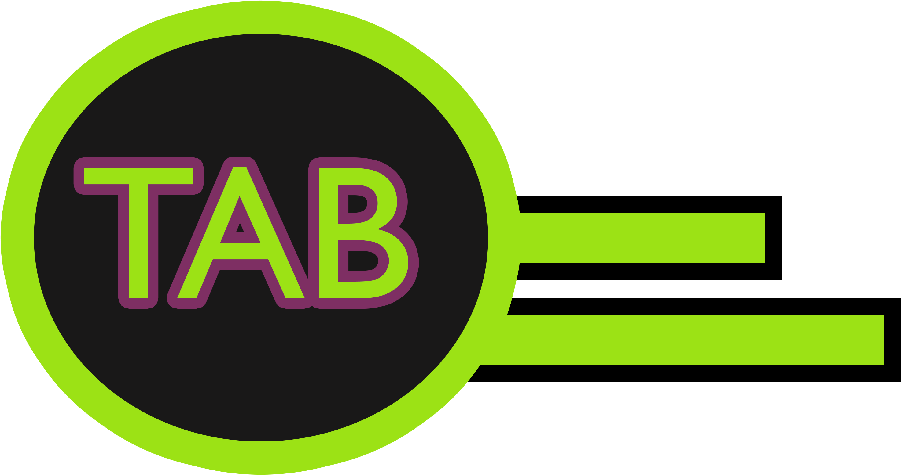 Tab Logo Clipart (3058x1690), Png Download