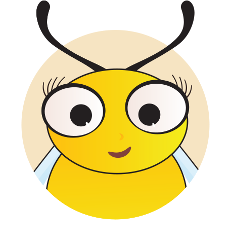 Becky The Bee Clipart (576x564), Png Download