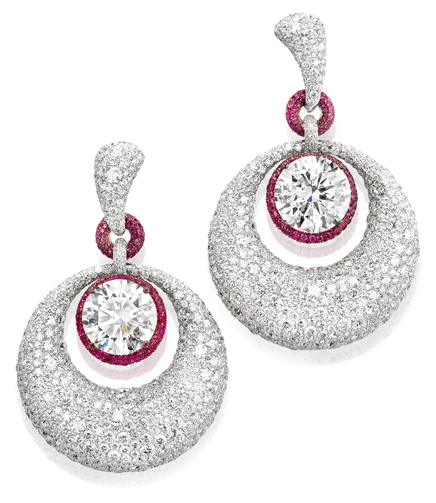 Designer Brands, Jewellery Houses And Industry Associations - Earrings Clipart (621x717), Png Download