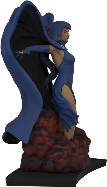 The New Teen Titans Raven Statue - Figurine Clipart (600x600), Png Download