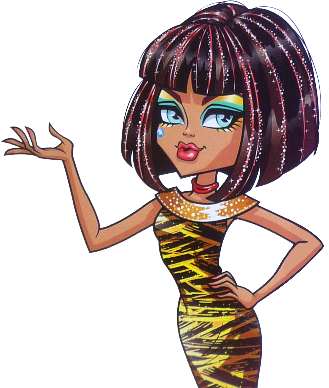 Cleo De Nile - Monster High Cleo De Nile Clipart (720x864), Png Download