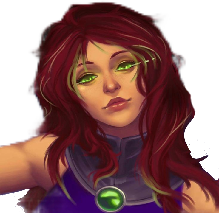 #starfire #teentitans #teentitansgo #teentitansart - Illustration Clipart (734x715), Png Download
