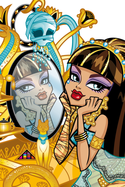Spoustu Nádherných Png Cleo De Nile - Monster High Artworks Cleo De Nile Clipart (500x750), Png Download