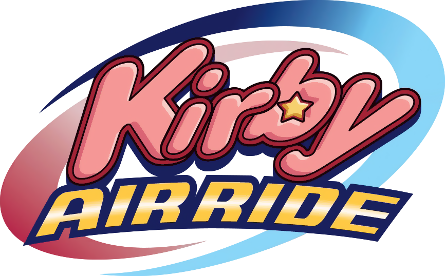 Kirby Air Ride - Kirby Air Ride Logo Clipart (866x538), Png Download