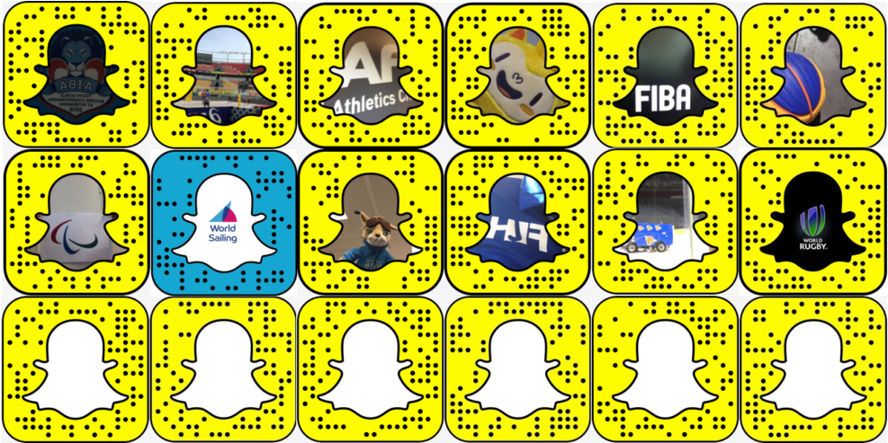 Snapchat Sports Federations Clipart (1024x492), Png Download