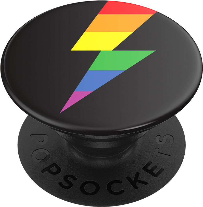 Rainbow Thunder Gloss, Popsockets - Neon Lips Popsocket Clipart (989x1000), Png Download