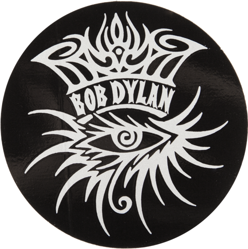 Bob Dylan Black Eye - Bob Dylan Logo Png Clipart (500x680), Png Download