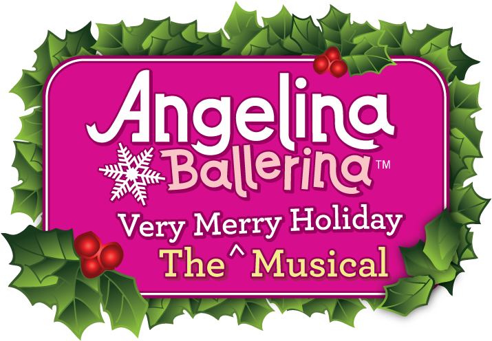 "angelina Ballerina The Very Merry Holiday Musical" - Pbs Kids Angelina Ballerina Clipart (765x527), Png Download