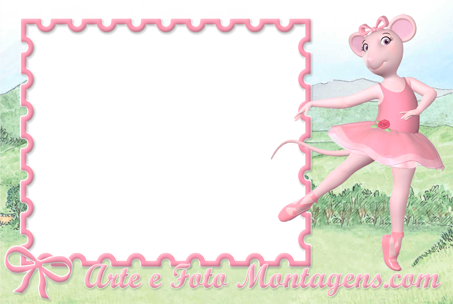 Angelina-ballerina - Angelina Ballerina Clipart (898x602), Png Download