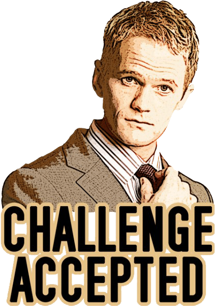 Barney Stinson Sticker Whatsapp Clipart (600x600), Png Download