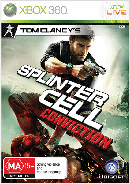 Splinter Cell Conviction Cover Clipart (600x600), Png Download