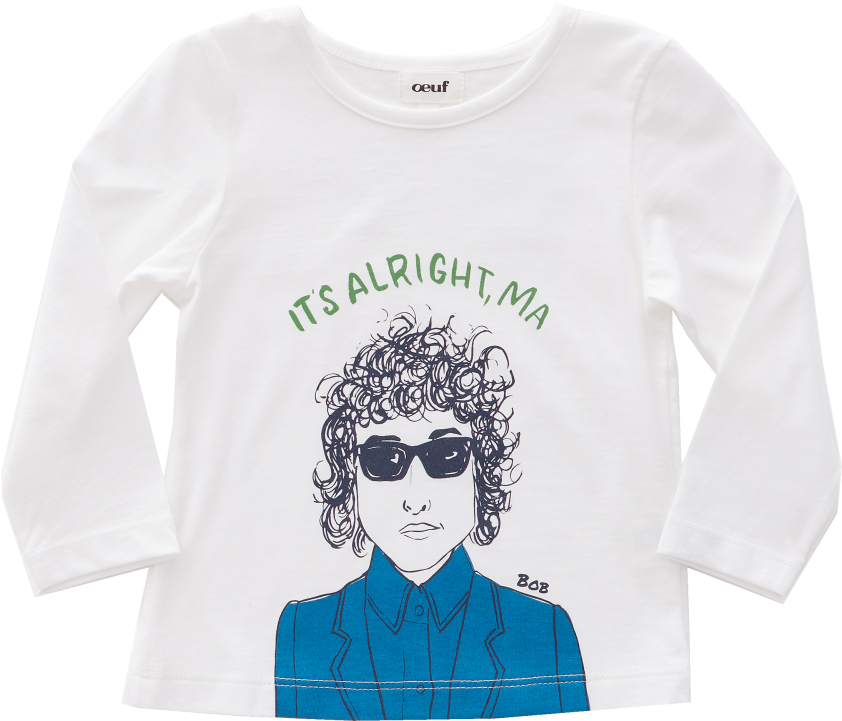 Oeuf Nyc Tee Shirt Dylan - Girl Clipart (960x720), Png Download