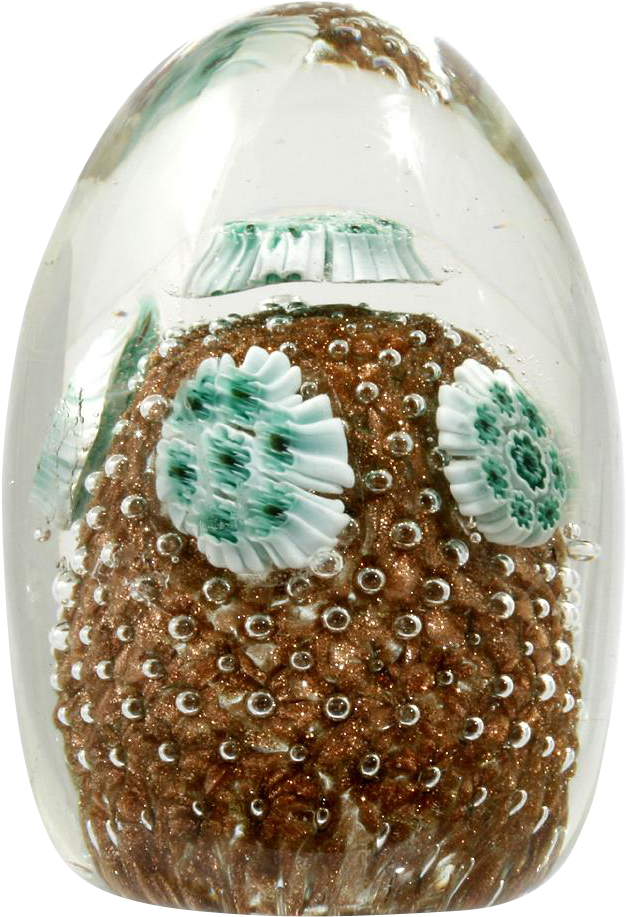 Fratelli Toso Art Glass Paperweight Murano Italian - Egg Clipart (916x916), Png Download