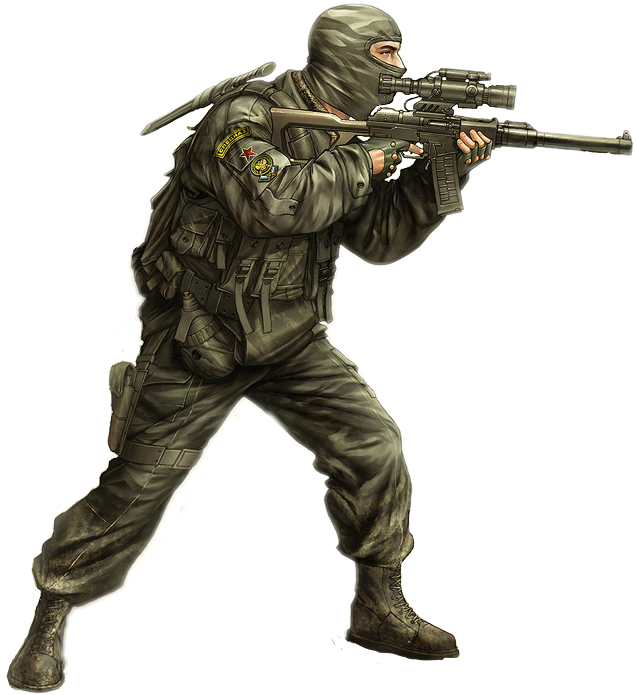 Tom Clancy's Endwar - Tom Clancy's End War Russian Clipart (648x694), Png Download