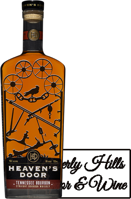 Heavens Door Whiskey Tennessee Bourbon Straight Whiskey - Heaven's Door Tennessee Bourbon Clipart (650x650), Png Download