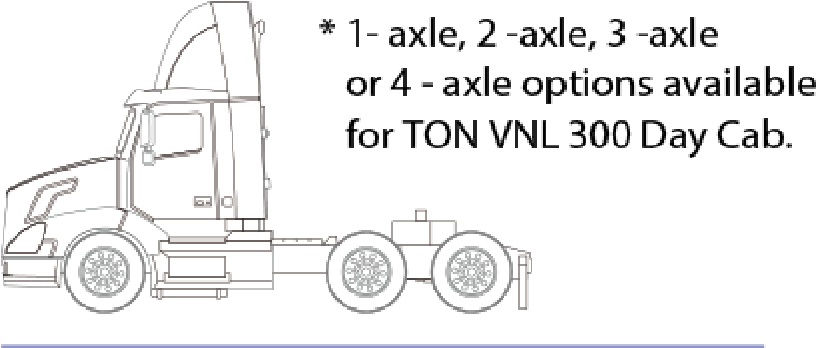 Tonkin Replica Volvo Vnm - Volvo Vnl Drawing Clipart (1181x519), Png Download