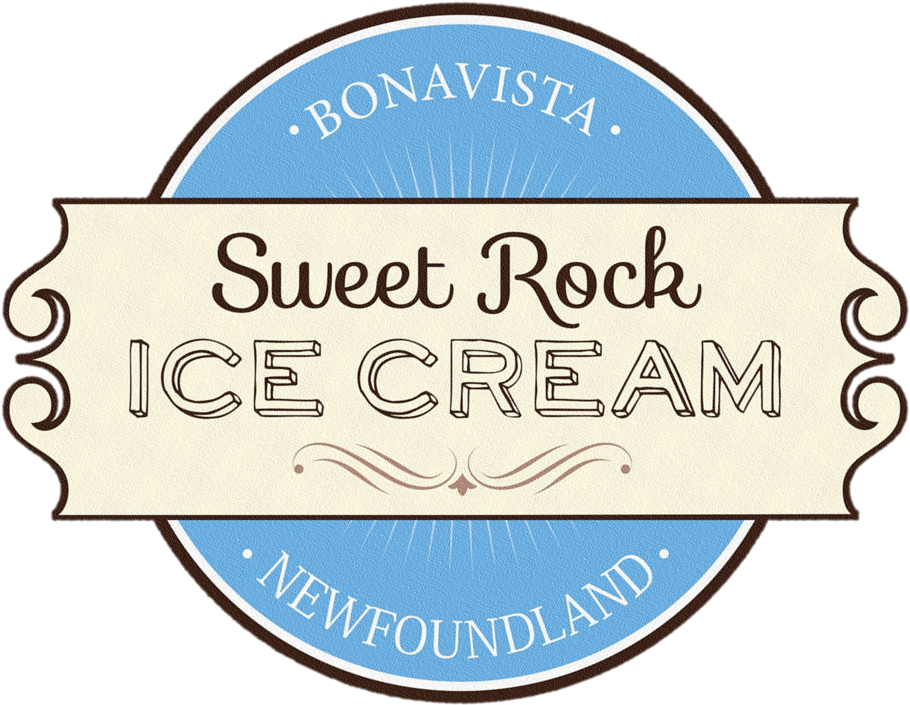 Sweet Rock Ice Cream Logo With Text "sweet Rock Ice - Corujas Clipart (1116x1029), Png Download