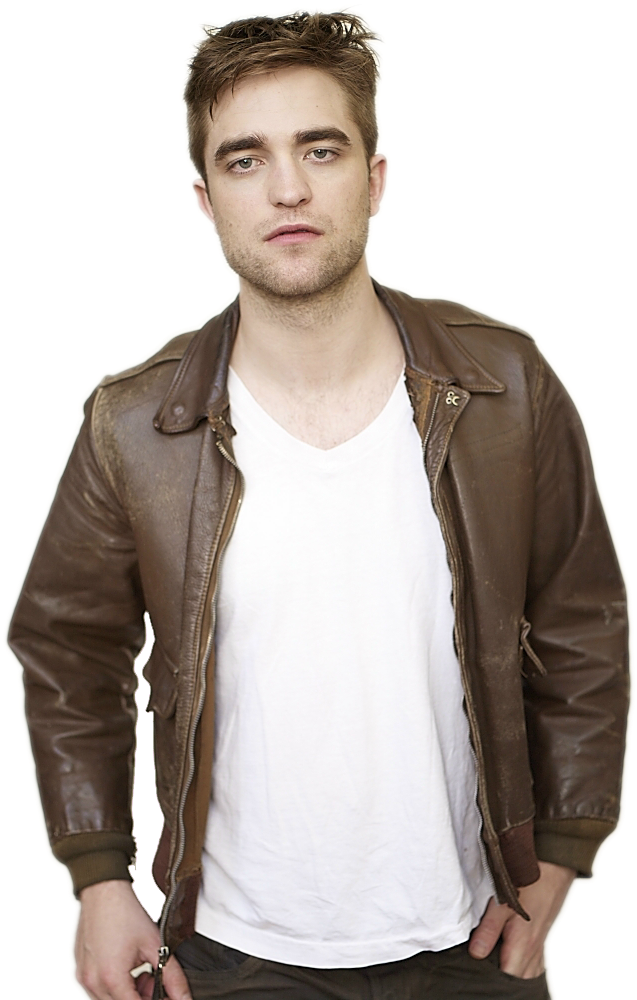 Robert Pattinson Png - Leather Jacket Clipart (750x1000), Png Download