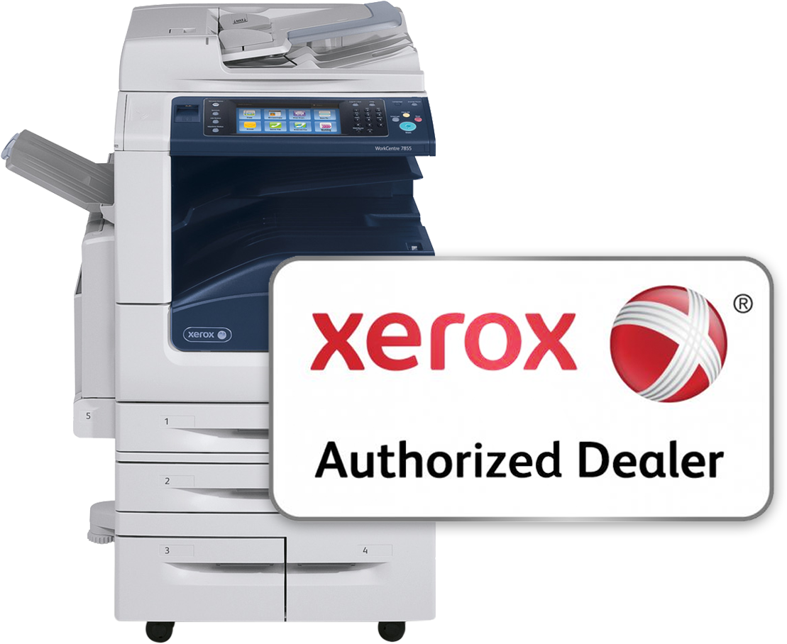 Xerox Authorized Dealer - Xerox 7525 Clipart (1200x980), Png Download